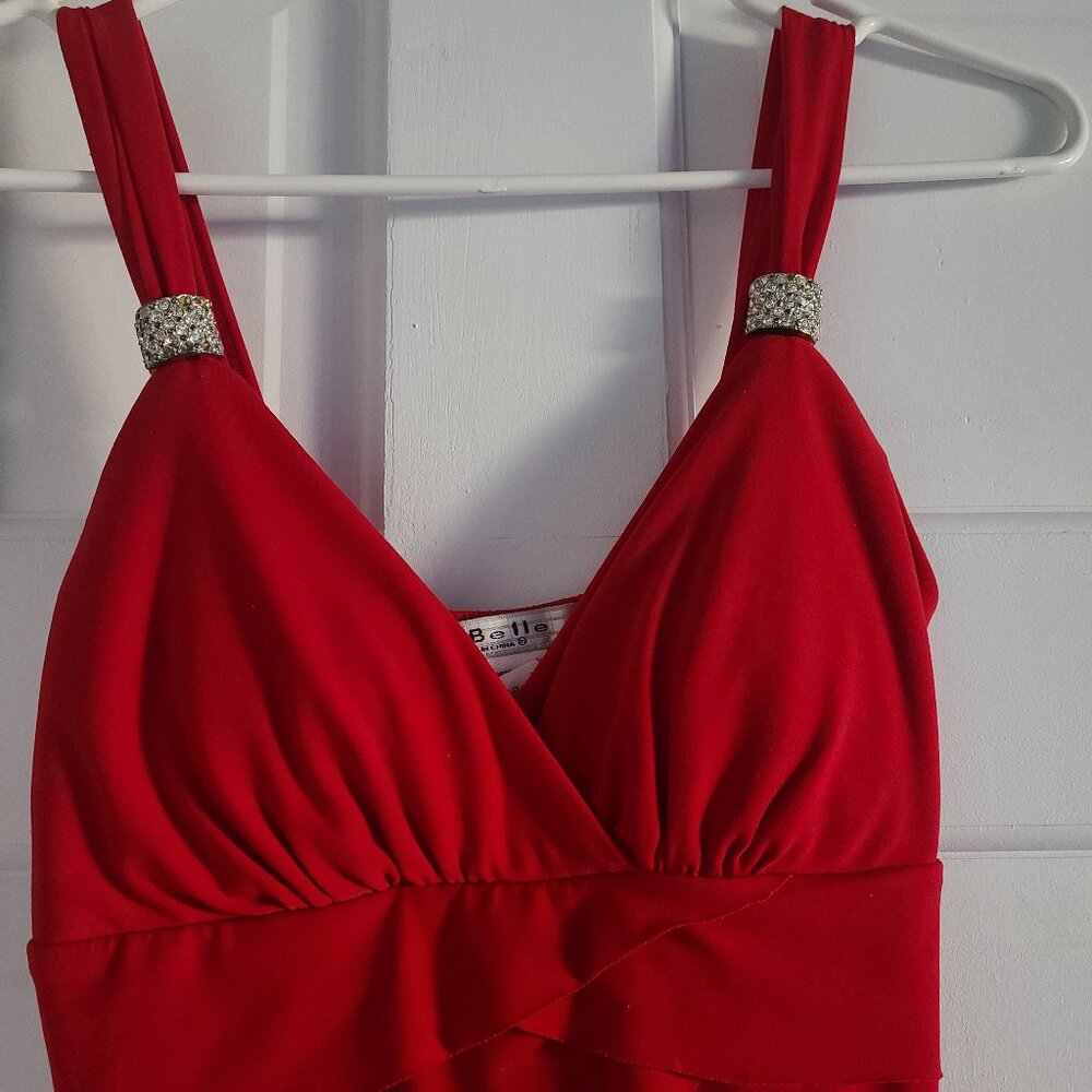 Red Cocktail Dress - Picture 2 of 4